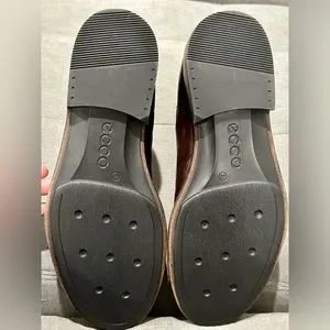Ecco Shoes Ecco Mens Stealth Artisan Chelsea Brown Leather Boots Size Poshmark
